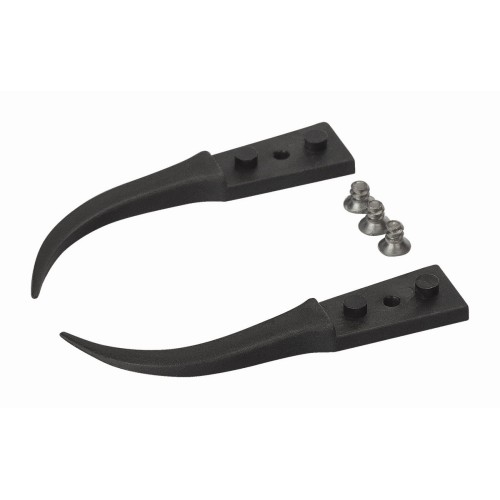 Juego de 2 puntas de fibra de carbono y 3 tornillos con puntas curvas y muy finas para TL 7CFR-SA | TL 7ACF